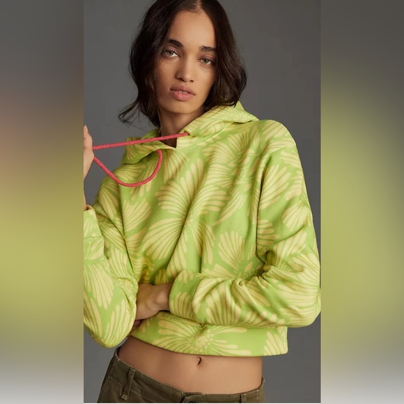 Farm Rio cropped hoodie size small - Picture 1 of 6